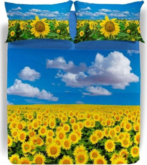 Completo-letto-copriletto-Caleffi-matrimoniale-art.-Girasoli