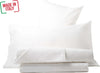 Completo Letto in puro Cotone Organico Latte/Bianco Made in italy Traspirante e Confortevole Casa e cucina/Tessili per la casa/Biancheria da letto/Lenzuola e federe/Set di lenzuola e federe Smartdecohome - Sesto San Giovanni, Commerciovirtuoso.it