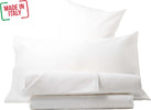 Completo Letto in puro Cotone Organico Latte/Bianco Made in italy Traspirante e Confortevole Casa e cucina/Tessili per la casa/Biancheria da letto/Lenzuola e federe/Set di lenzuola e federe Smartdecohome - Sesto San Giovanni, Commerciovirtuoso.it