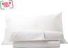 Completo Letto in puro Cotone Organico Latte/Bianco Made in italy Traspirante e Confortevole Casa e cucina/Tessili per la casa/Biancheria da letto/Lenzuola e federe/Set di lenzuola e federe Smartdecohome - Sesto San Giovanni, Commerciovirtuoso.it