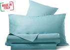 Completo Letto in puro Cotone Organico Tiffany Made in italy Traspirante e Confortevole Casa e cucina/Tessili per la casa/Biancheria da letto/Lenzuola e federe/Set di lenzuola e federe Smartdecohome - Sesto San Giovanni, Commerciovirtuoso.it