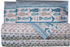 Completo-letto-lenzuola-100%-cotone-made-in-italy-PESCI-AZZURRO