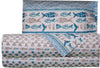 Completo-letto-lenzuola-100%-cotone-made-in-italy-PESCI-AZZURRO