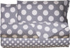 Completo-letto-lenzuola-100%-cotone-made-in-italy-POIS-GRIGIO