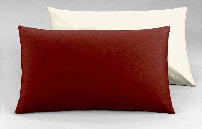 Completo Letto Lenzuola Bicolor in 100% Cotone Made in Italy Beige/ Bordeaux Casa e cucina/Tessili per la casa/Biancheria da letto/Lenzuola e federe/Lenzuola Novilunio - Sesto San Giovanni, Commerciovirtuoso.it