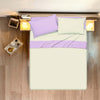 Completo Letto Lenzuola Bicolor in 100% Cotone Made in Italy Beige/ Glicine Casa e cucina/Tessili per la casa/Biancheria da letto/Lenzuola e federe/Lenzuola Novilunio - Sesto San Giovanni, Commerciovirtuoso.it