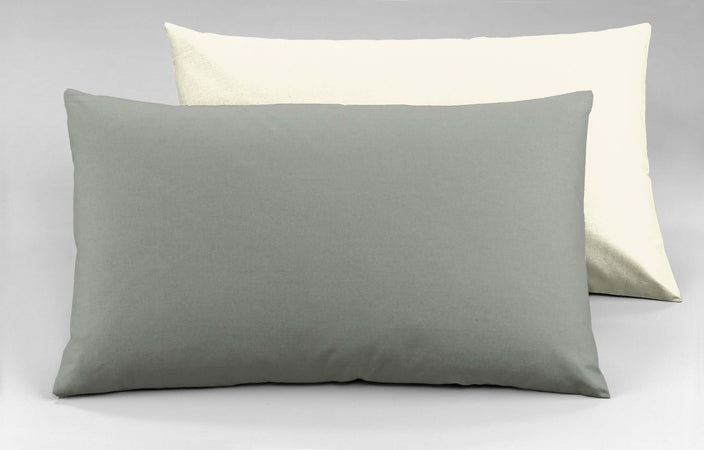 Completo Letto Lenzuola Bicolor In 100% Cotone Made In Italy Beige/grigio Fumo Casa e cucina/Tessili per la casa/Biancheria da letto/Lenzuola e federe/Lenzuola Novilunio - Sesto San Giovanni, Commerciovirtuoso.it