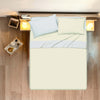 Completo Letto Lenzuola Bicolor In 100% Cotone Made In Italy Beige/grigio Perla Casa e cucina/Tessili per la casa/Biancheria da letto/Lenzuola e federe/Lenzuola Novilunio - Sesto San Giovanni, Commerciovirtuoso.it
