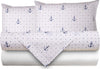 Completo Letto Lenzuola Federe Bifaccia Double Face Stampa Digitale In Cotone Made In Italy Ancore Casa e cucina/Tessili per la casa/Biancheria da letto/Lenzuola e federe/Lenzuola Novilunio - Sesto San Giovanni, Commerciovirtuoso.it