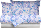 Completo Letto Lenzuola Federe Bifaccia Double Face Stampa Digitale In Cotone Made In Italy Coralli Acquerello Bianco Casa e cucina/Tessili per la casa/Biancheria da letto/Lenzuola e federe/Lenzuola Novilunio - Sesto San Giovanni, Commerciovirtuoso.it