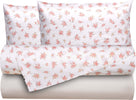 Completo letto lenzuola federe bifaccia double face stampa digitale in cotone made in italy FIORELLINI/PANNA Casa e cucina/Tessili per la casa/Biancheria da letto/Lenzuola e federe/Lenzuola Novilunio - Sesto San Giovanni, Commerciovirtuoso.it