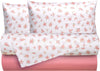 Completo letto lenzuola federe bifaccia double face stampa digitale in cotone made in italy FIORELLINI/ROSA ANTICO Casa e cucina/Tessili per la casa/Biancheria da letto/Lenzuola e federe/Lenzuola Novilunio - Sesto San Giovanni, Commerciovirtuoso.it