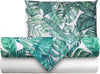 Completo Letto Lenzuola Federe Bifaccia Double Face Stampa Digitale In Cotone Made In Italy Foglie Verdi Casa e cucina/Tessili per la casa/Biancheria da letto/Lenzuola e federe/Lenzuola Novilunio - Sesto San Giovanni, Commerciovirtuoso.it
