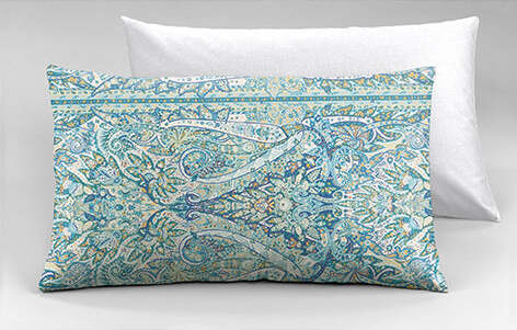 Completo-letto-lenzuola-federe-bifaccia-double-face-stampa-digitale-in-cotone-made-in-italy-INDIA/BIANCO
