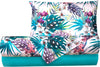 Completo Letto Lenzuola Federe Bifaccia Double Face Stampa Digitale In Cotone Made In Italy Maldive/verde Casa e cucina/Tessili per la casa/Biancheria da letto/Lenzuola e federe/Lenzuola Novilunio - Sesto San Giovanni, Commerciovirtuoso.it