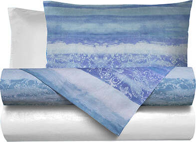 Completo-letto-lenzuola-federe-bifaccia-double-face-stampa-digitale-in-cotone-made-in-italy-MARE/BIANCO-(copia)