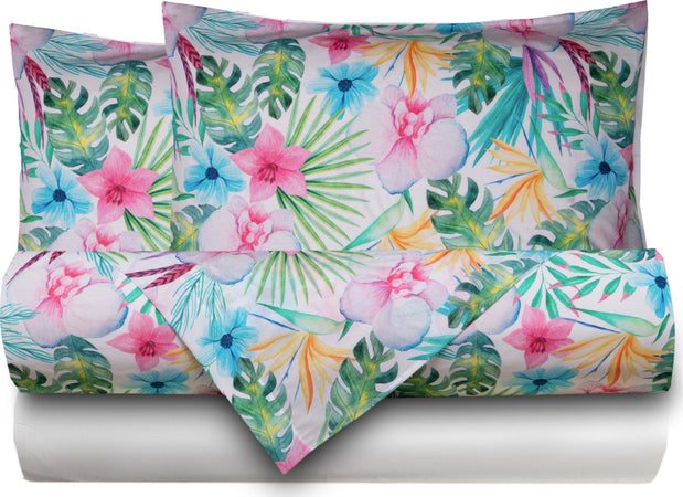 Completo Letto Lenzuola Federe Bifaccia Double Face Stampa Digitale In Cotone Made In Italy Melania Casa e cucina/Tessili per la casa/Biancheria da letto/Lenzuola e federe/Lenzuola Novilunio - Sesto San Giovanni, Commerciovirtuoso.it