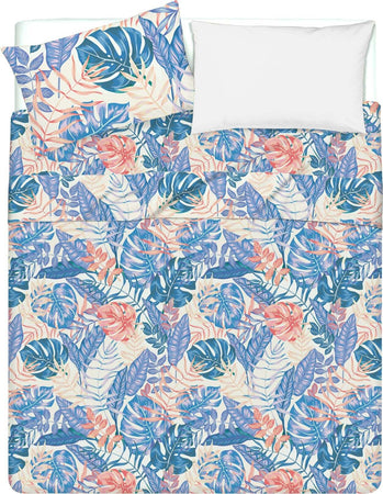 Completo Letto Lenzuola Federe Bifaccia Double Face Stampa Digitale In Cotone Made In Italy Melissa Casa e cucina/Tessili per la casa/Biancheria da letto/Lenzuola e federe/Lenzuola Novilunio - Sesto San Giovanni, Commerciovirtuoso.it
