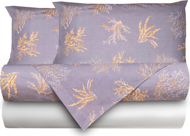 Completo Letto Lenzuola Federe Bifaccia Double Face Stampa Digitale In Cotone Made In Italy Oceano Grigio Casa e cucina/Tessili per la casa/Biancheria da letto/Lenzuola e federe/Lenzuola Novilunio - Sesto San Giovanni, Commerciovirtuoso.it
