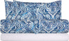 Completo-letto-lenzuola-federe-bifaccia-double-face-stampa-digitale-in-cotone-made-in-italy-PAISLEY-BLU/BIANCO