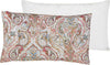 Completo-letto-lenzuola-federe-bifaccia-double-face-stampa-digitale-in-cotone-made-in-italy-PAISLEY-DORADO/BIANCO