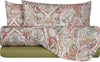 Completo letto lenzuola federe bifaccia double face stampa digitale in cotone made in italy PAISLEY DORATO Casa e cucina/Tessili per la casa/Biancheria da letto/Lenzuola e federe/Lenzuola Novilunio - Sesto San Giovanni, Commerciovirtuoso.it