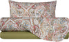 Completo letto lenzuola federe bifaccia double face stampa digitale in cotone made in italy PAISLEY DORATO Casa e cucina/Tessili per la casa/Biancheria da letto/Lenzuola e federe/Lenzuola Novilunio - Sesto San Giovanni, Commerciovirtuoso.it