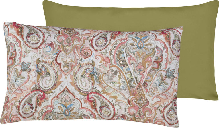 Completo letto lenzuola federe bifaccia double face stampa digitale in cotone made in italy PAISLEY DORATO Casa e cucina/Tessili per la casa/Biancheria da letto/Lenzuola e federe/Lenzuola Novilunio - Sesto San Giovanni, Commerciovirtuoso.it