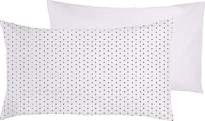 Completo-letto-lenzuola-federe-bifaccia-double-face-stampa-digitale-in-cotone-made-in-italy-POIS-TORTORA-SU-BIANCO/BIANCO