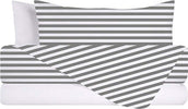 Completo-letto-lenzuola-federe-bifaccia-double-face-stampa-digitale-in-cotone-made-in-italy-RIGA-MINI-GRIGIO/BIANCO