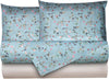 Completo letto lenzuola federe bifaccia double face stampa digitale in cotone made in italy RISVEGLIO DI PRIMAVERA/PANNA Casa e cucina/Tessili per la casa/Biancheria da letto/Lenzuola e federe/Lenzuola Novilunio - Sesto San Giovanni, Commerciovirtuoso.it