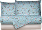 Completo letto lenzuola federe bifaccia double face stampa digitale in cotone made in italy RISVEGLIO DI PRIMAVERA/PANNA Casa e cucina/Tessili per la casa/Biancheria da letto/Lenzuola e federe/Lenzuola Novilunio - Sesto San Giovanni, Commerciovirtuoso.it