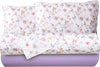 Completo letto lenzuola federe bifaccia double face stampa digitale in cotone made in italy SOTTOBOSCO/LILLA Casa e cucina/Tessili per la casa/Biancheria da letto/Lenzuola e federe/Lenzuola Novilunio - Sesto San Giovanni, Commerciovirtuoso.it
