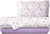 Completo letto lenzuola federe bifaccia double face stampa digitale in cotone made in italy SOTTOBOSCO/LILLA Casa e cucina/Tessili per la casa/Biancheria da letto/Lenzuola e federe/Lenzuola Novilunio - Sesto San Giovanni, Commerciovirtuoso.it