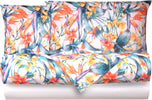 Completo Letto Lenzuola Federe Bifaccia Double Face Stampa Digitale In Cotone Made In Italy Tropici/bianco Casa e cucina/Tessili per la casa/Biancheria da letto/Lenzuola e federe/Lenzuola Novilunio - Sesto San Giovanni, Commerciovirtuoso.it
