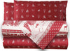 Completo Letto Lenzuola Federe Letto Diverse Misure Stampa Fantasia 100% Cotone Made in Italy Country Bordeaux Casa e cucina/Tessili per la casa/Biancheria da letto/Lenzuola e federe/Set di lenzuola e federe Smartdecohome - Sesto San Giovanni, Commerciovirtuoso.it
