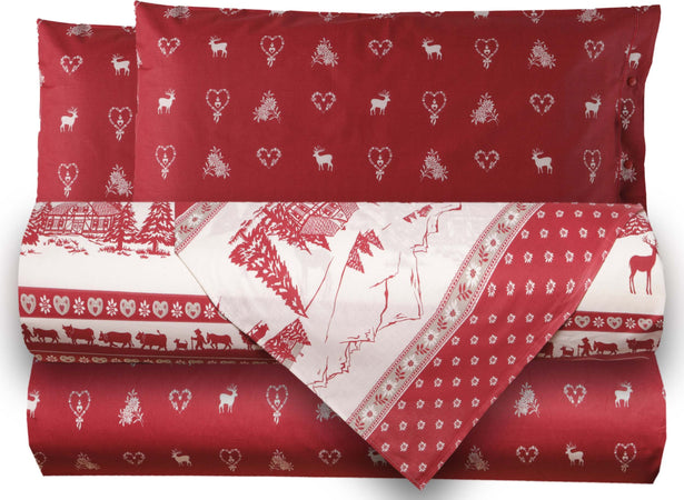 Completo Letto Lenzuola Federe Letto Diverse Misure Stampa Fantasia 100% Cotone Made in Italy Country Bordeaux Casa e cucina/Tessili per la casa/Biancheria da letto/Lenzuola e federe/Set di lenzuola e federe Smartdecohome - Sesto San Giovanni, Commerciovirtuoso.it