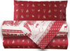 Completo Letto Lenzuola Federe Letto Diverse Misure Stampa Fantasia 100% Cotone Made in Italy Country Bordeaux Casa e cucina/Tessili per la casa/Biancheria da letto/Lenzuola e federe/Set di lenzuola e federe Smartdecohome - Sesto San Giovanni, Commerciovirtuoso.it