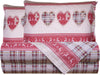 Completo Letto Lenzuola Federe Letto Stampa Fantasia 100% Cotone Made In Italy Cuori Country Casa e cucina/Tessili per la casa/Biancheria da letto/Lenzuola e federe/Set di lenzuola e federe Smartdecohome - Sesto San Giovanni, Commerciovirtuoso.it