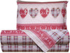 Completo Letto Lenzuola Federe Letto Stampa Fantasia 100% Cotone Made In Italy Cuori Country Casa e cucina/Tessili per la casa/Biancheria da letto/Lenzuola e federe/Set di lenzuola e federe Smartdecohome - Sesto San Giovanni, Commerciovirtuoso.it