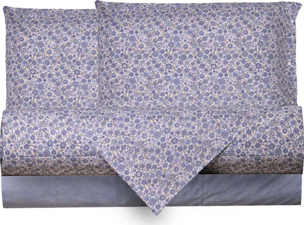 Completo Letto Lenzuola Federe Letto Stampa Fantasia 100% Cotone Made In Italy Fiorellini Azzurro Casa e cucina/Tessili per la casa/Biancheria da letto/Lenzuola e federe/Set di lenzuola e federe Smartdecohome - Sesto San Giovanni, Commerciovirtuoso.it