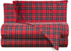 Completo Letto Lenzuola Federe Letto Stampa Fantasia 100% Cotone Made in Italy Scozzese Rosso Casa e cucina/Tessili per la casa/Biancheria da letto/Lenzuola e federe/Set di lenzuola e federe Smartdecohome - Sesto San Giovanni, Commerciovirtuoso.it