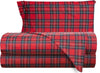 Completo Letto Lenzuola Federe Letto Stampa Fantasia 100% Cotone Made in Italy Scozzese Rosso Casa e cucina/Tessili per la casa/Biancheria da letto/Lenzuola e federe/Set di lenzuola e federe Smartdecohome - Sesto San Giovanni, Commerciovirtuoso.it