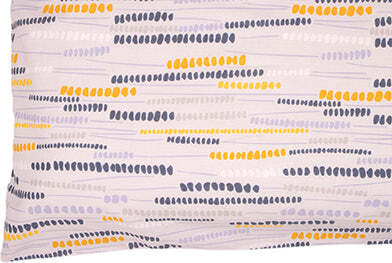 Completo-letto-lenzuola-in-cotone-made-in-italy-COLORDOTS-OCRA