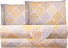 Completo-letto-lenzuola-in-cotone-made-in-italy-GEOMULTI-OCRA