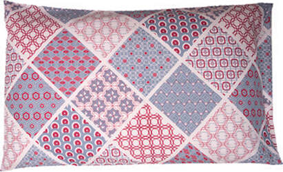 Completo-letto-lenzuola-in-cotone-made-in-italy-GEOMULTI-ROSSO