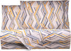 Completo-letto-lenzuola-in-cotone-made-in-italy-MULTILINEA-OCRA