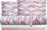 Completo-letto-lenzuola-in-cotone-made-in-italy-MULTILINEA-ROSA