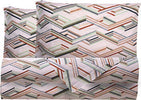 Completo-letto-lenzuola-in-cotone-made-in-italy-MULTILINEA-VERDE