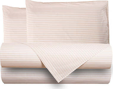 Completo-letto-lenzuola-in-cotone-made-in-italy-RIGHINO-SABBIA